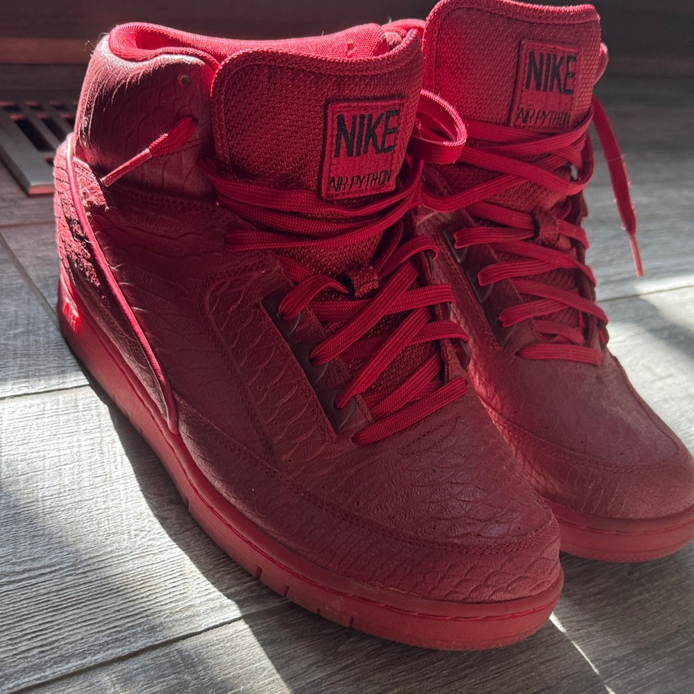Nike Air Python Red Sneakers - image 2